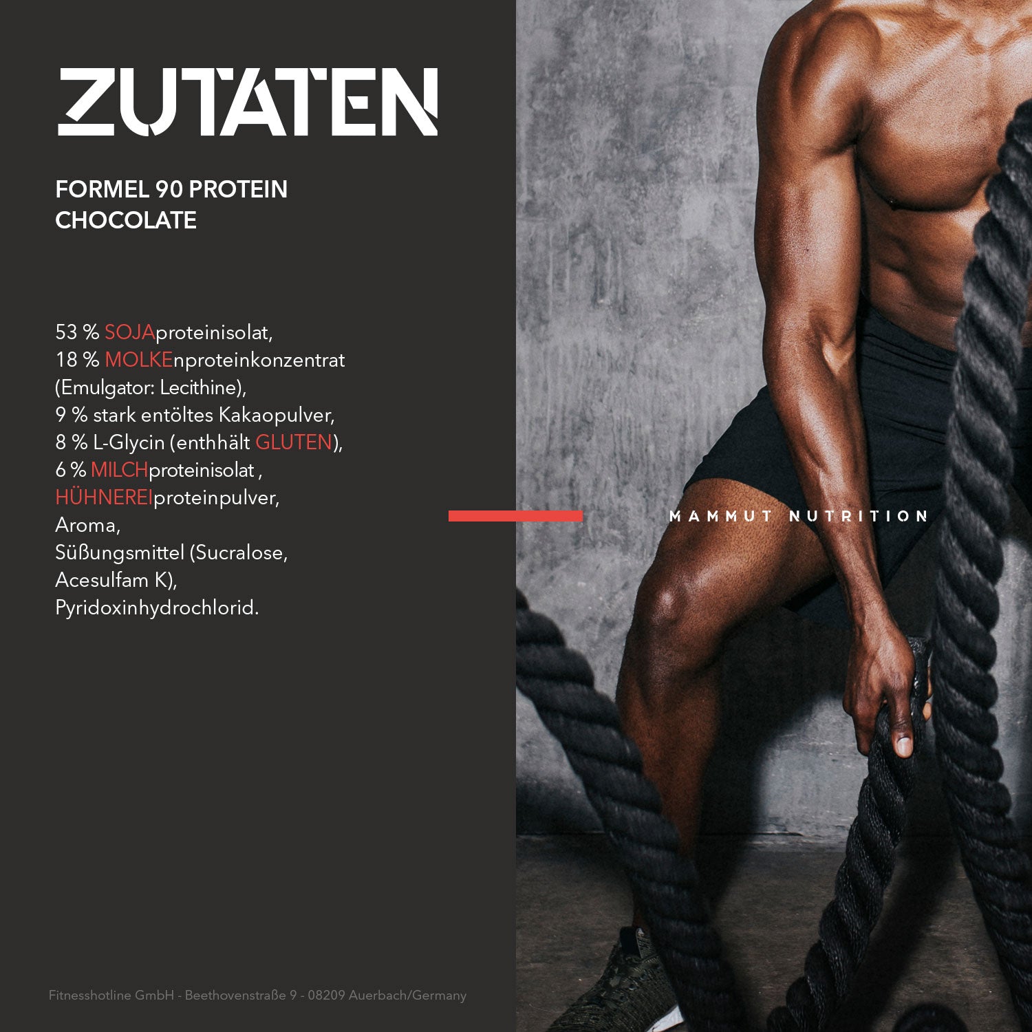 Formel 90 Protein - Chocolate - 460 g Dose + Shaker#geschmack_schoko