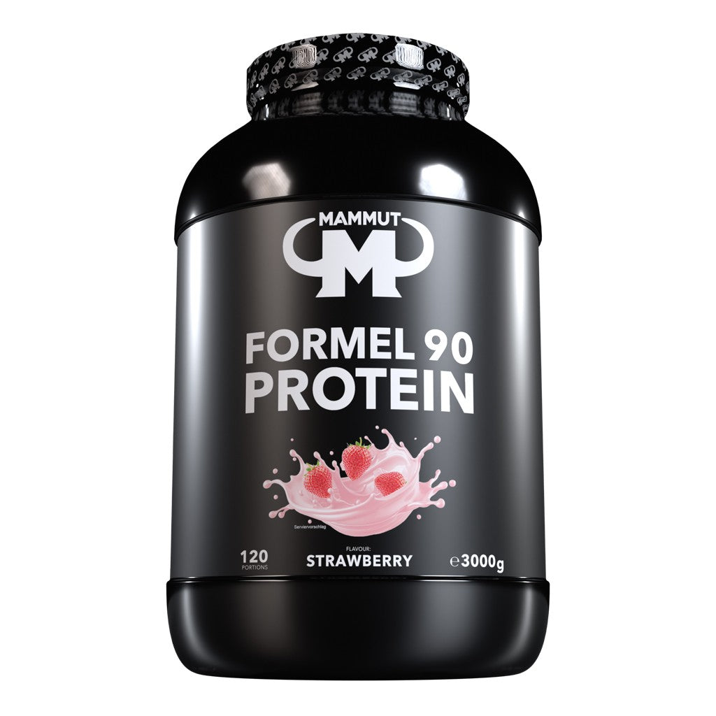 Formel 90 Protein - Strawberry - 3000 g Dose#geschmack_erdbeere