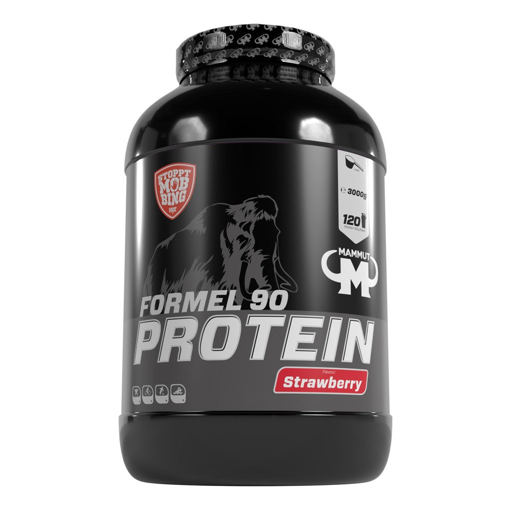 Formel 90 Protein - Strawberry - 3000 g Dose#geschmack_erdbeere