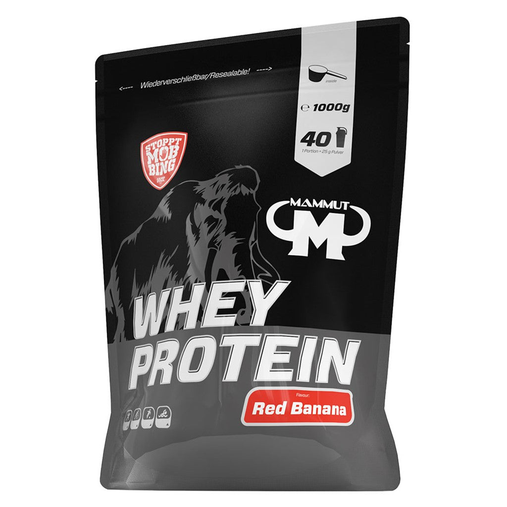 Whey Protein - Red Banana - 1000 g Zipp-Beutel#geschmack_red-banana
