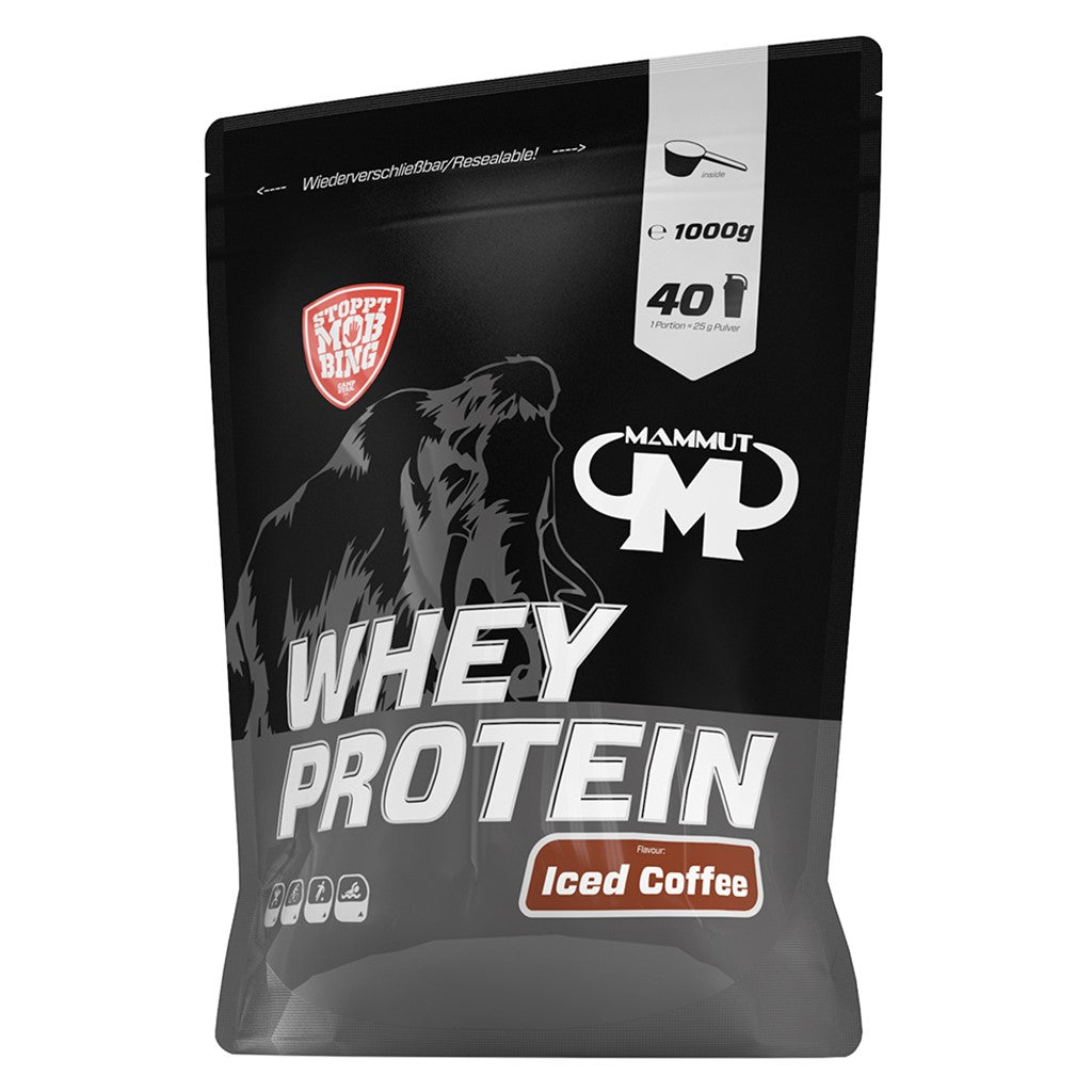 Whey Protein - Iced Coffee - 1000 g Zipp-Beutel#geschmack_iced-coffee