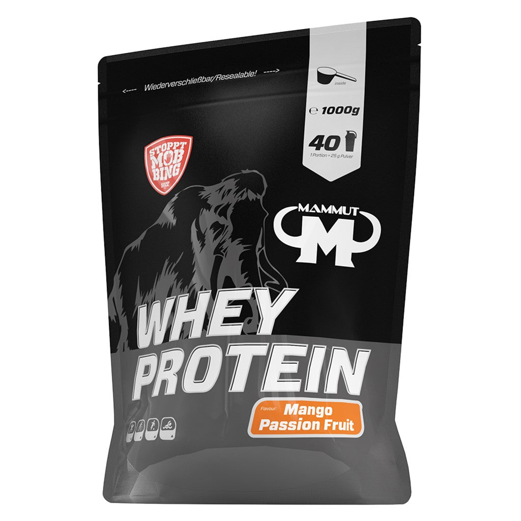 Whey Protein - Mango Passion Fruit - 1000 g Zipp-Beutel#geschmack_mango-passion-fruit