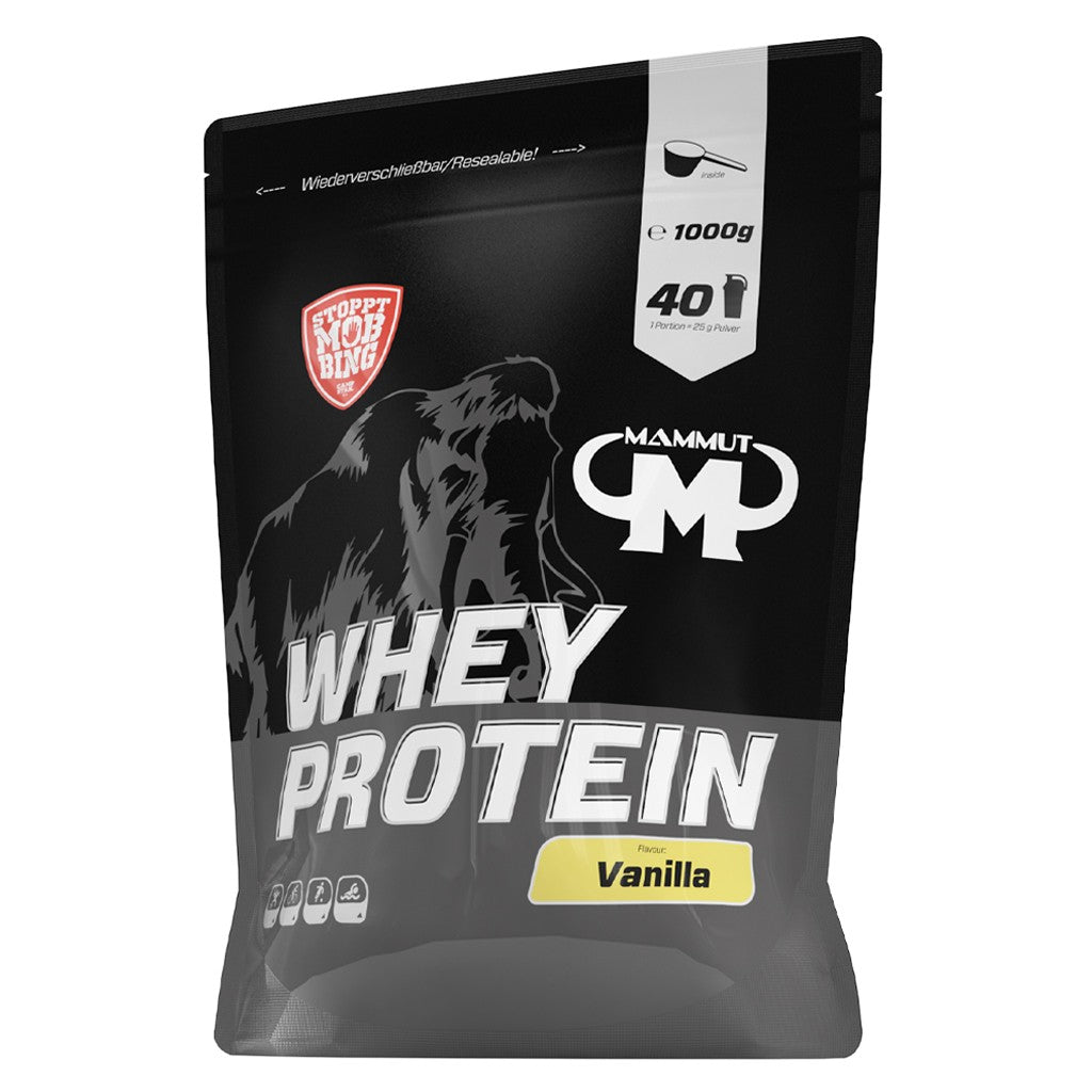 Whey Protein - Vanilla - 1000 g Zipp-Beutel#geschmack_vanilla