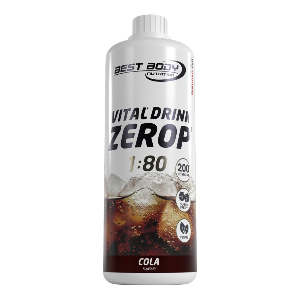 Vital Drink Zerop - Cola - 1000 ml Flasche#geschmack_cola