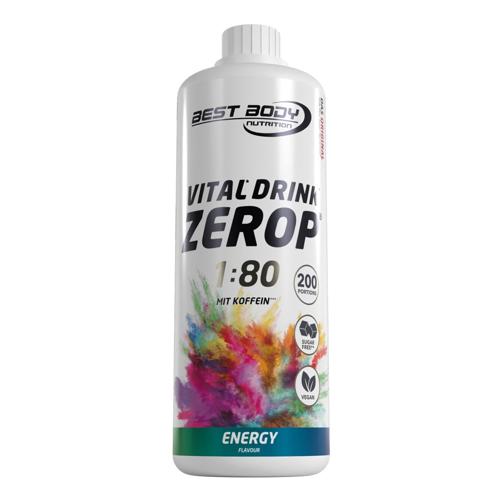 Vital Drink Zerop - Energy - 1000 ml Flasche#geschmack_energy
