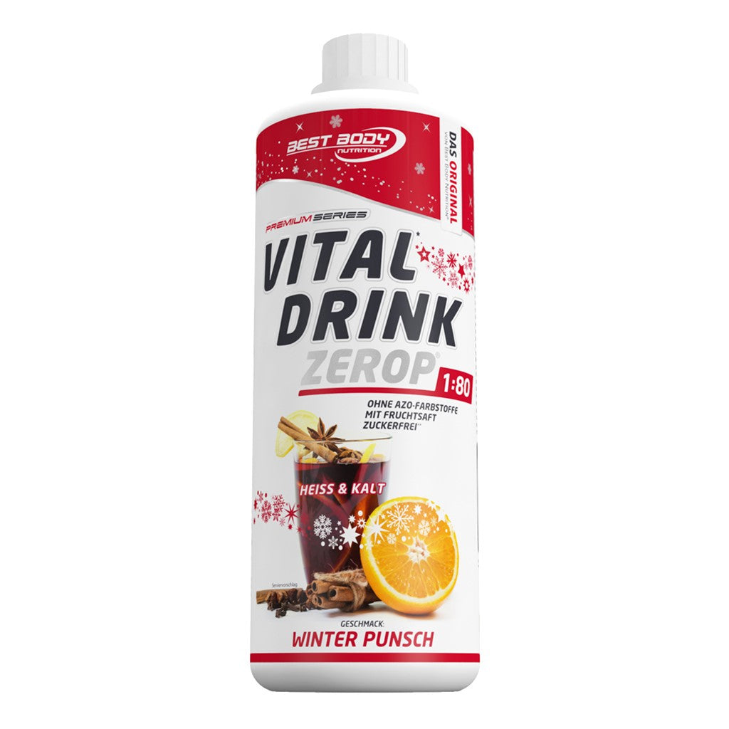 Vital Drink Zerop - Winter Punsch - 1000 ml Flasche#geschmack_winter-punsch