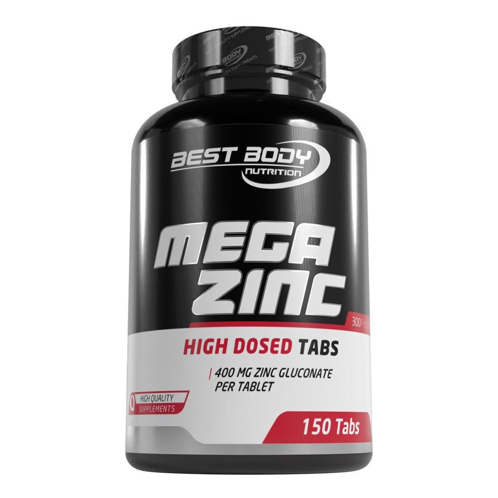 Professional Mega Zinc Tabs - 150 Stück/Dose#_