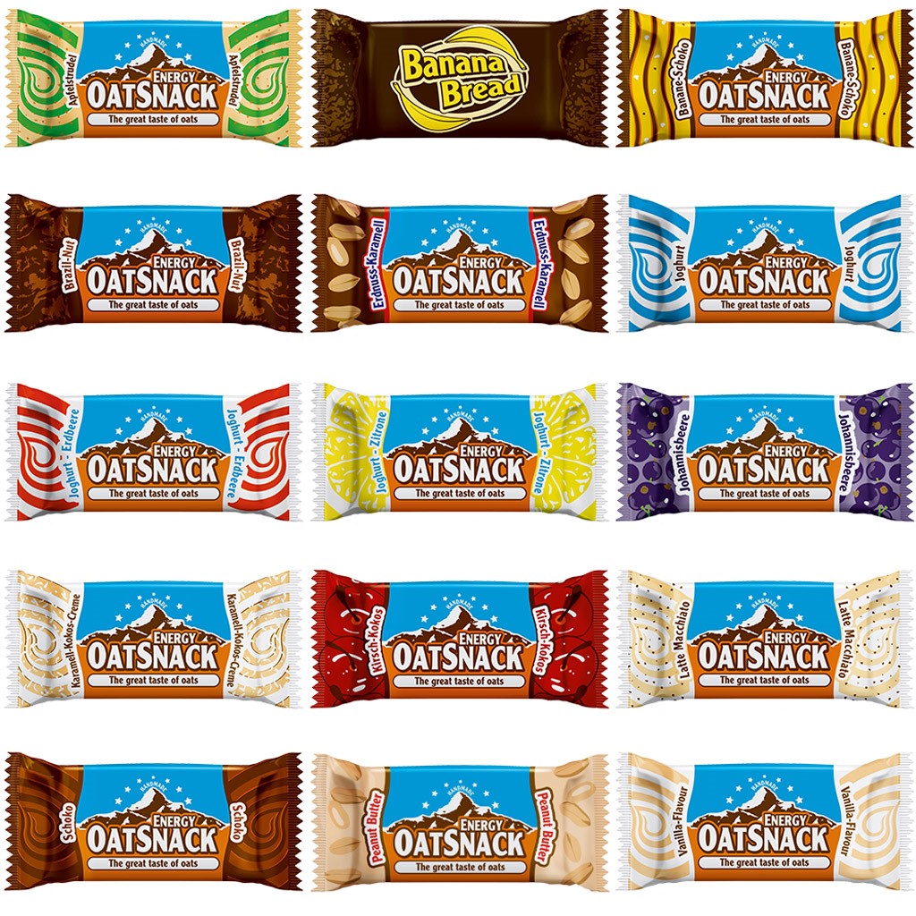 Oat Snack - Mix Box - 15 Riegel - 980g#_