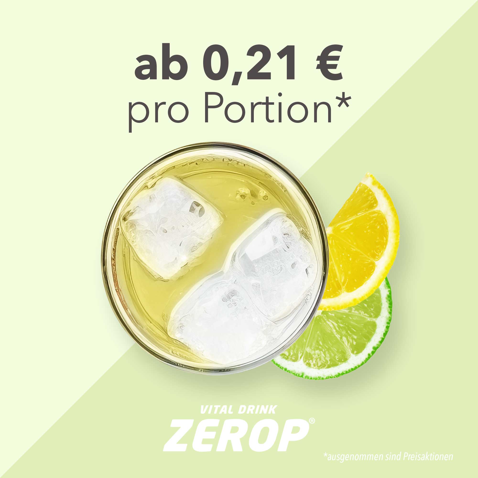 Vital Drink Zerop - Zitrone Limette - 48 ml Squeeze Flasche#geschmack_zitrone-limette