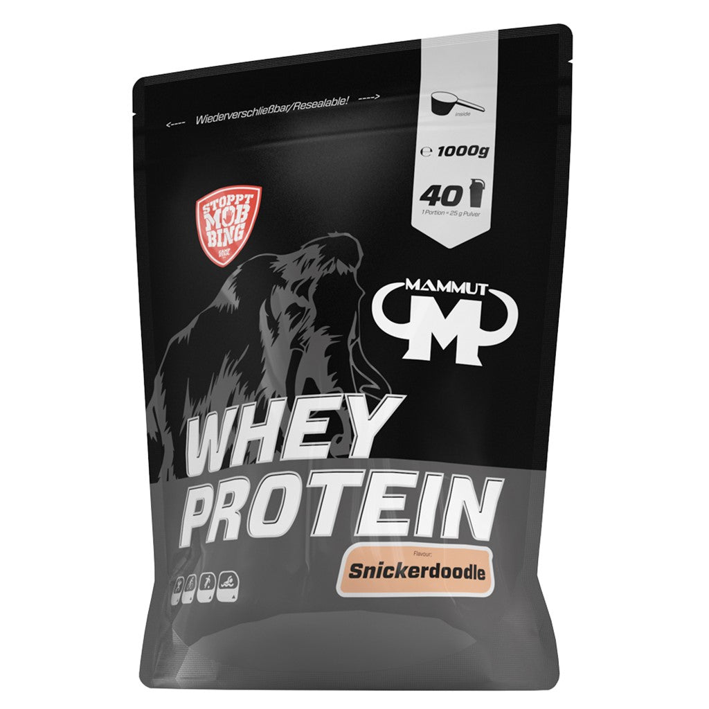 Whey Protein - Snickerdoodle - 1000 g Zipp-Beutel#geschmack_snickerdoodle