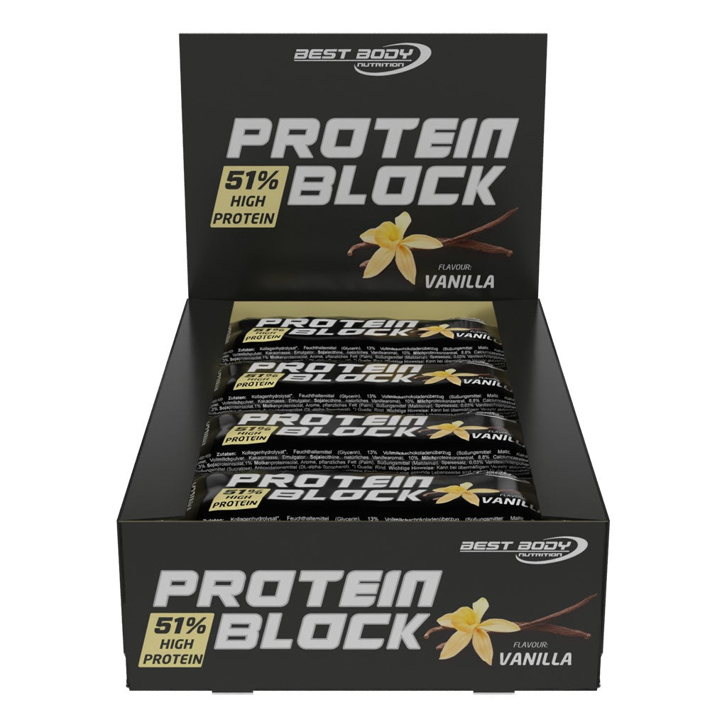 Protein Block - Vanilla - 90 g Riegel#geschmack_vanille