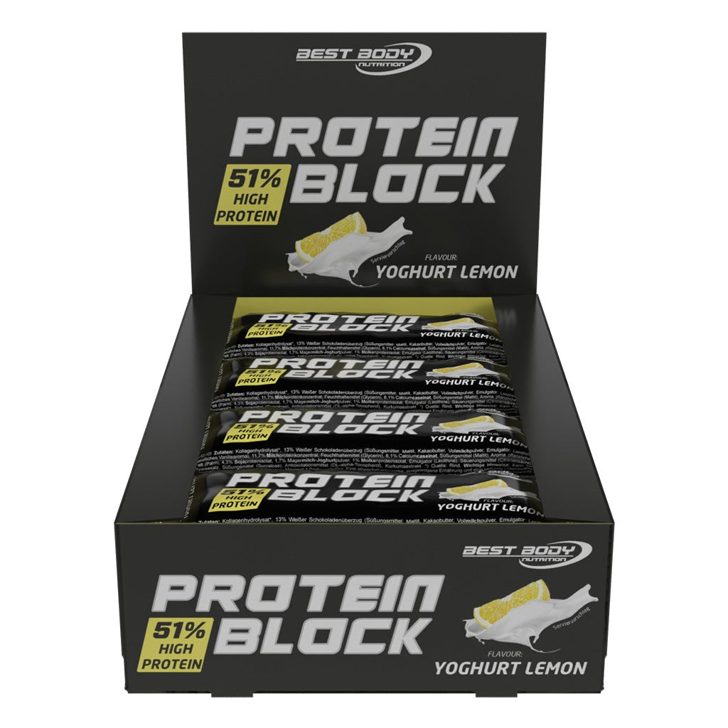 Protein Block - Yoghurt Lemon - 90 g Riegel#geschmack_yoghurt-lemon