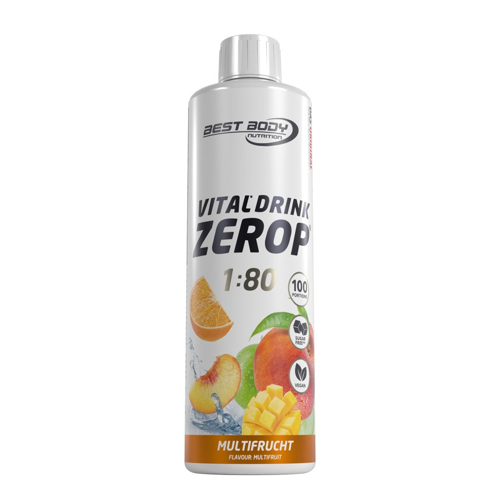 Vital Drink Zerop - Multifrucht - 500 ml Flasche#geschmack_multifrucht