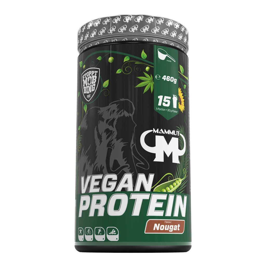 Vegan Protein - Nougat - 460 g Dose#geschmack_nougat