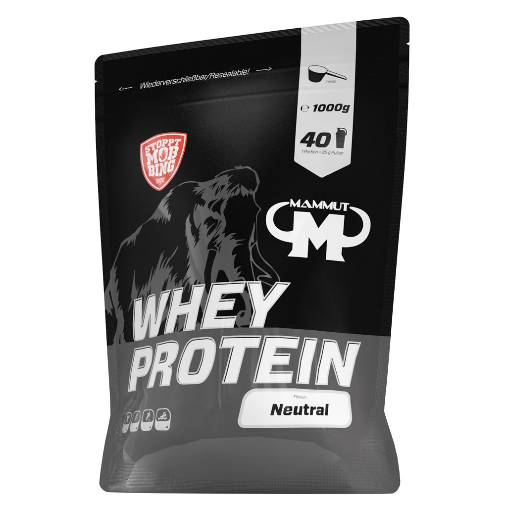 Whey Protein - Neutral - 1000 g Zipp-Beutel#geschmack_neutral