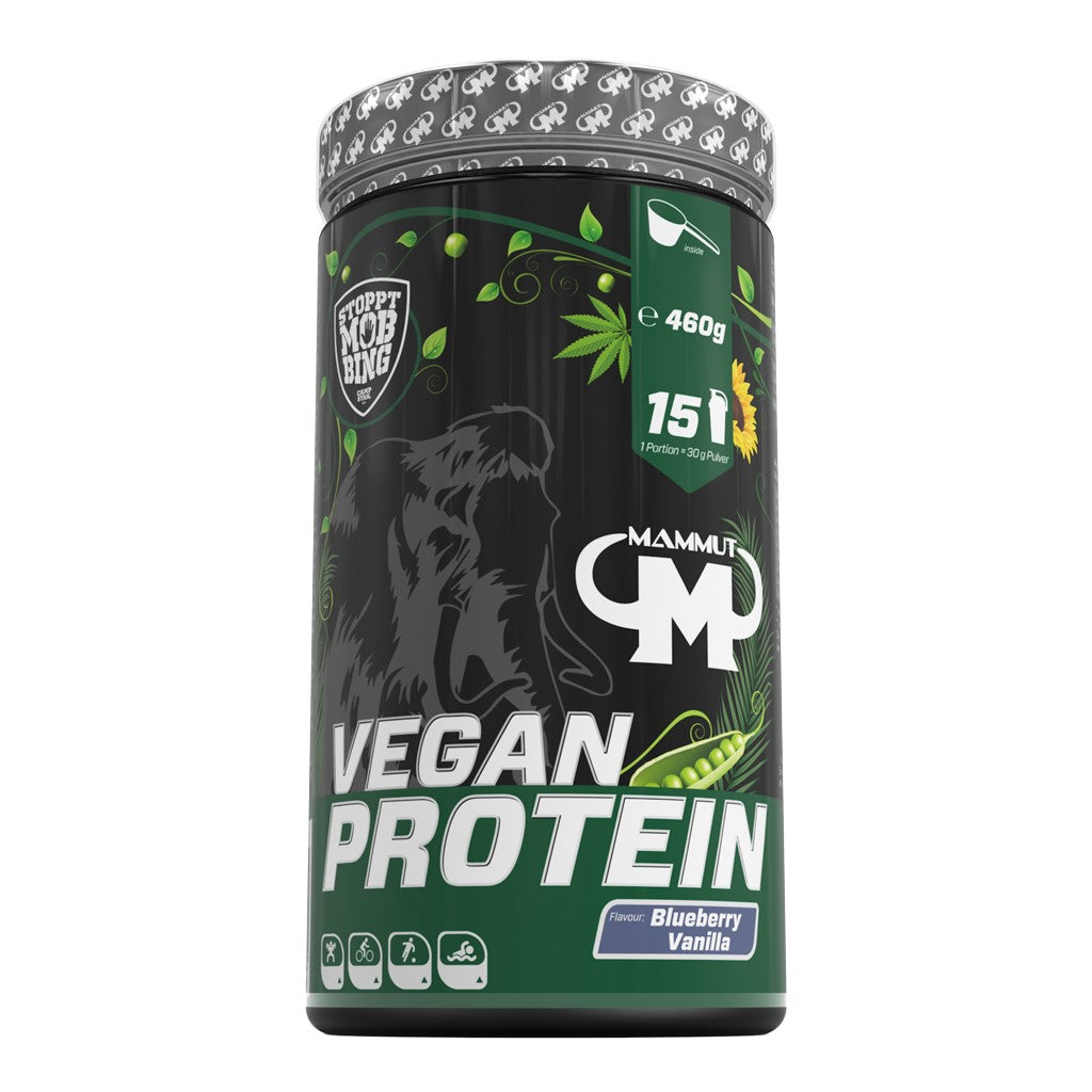 Vegan Protein - Blueberry Vanilla - 460 g Dose#geschmack_blueberry-vanilla