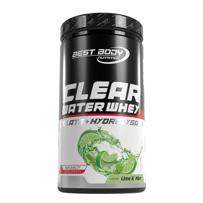 Clear Water Whey Isolate + Hydrolysate - Lime & Mint - 450 g Dose#geschmack_lime-mint