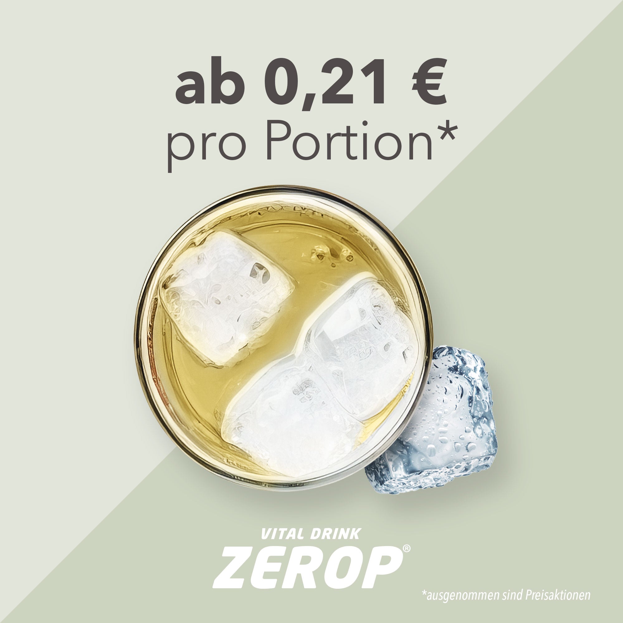 Vital Drink Zerop - Ginger Ale - 48 ml Squeeze Flasche#geschmack_ginger-ale