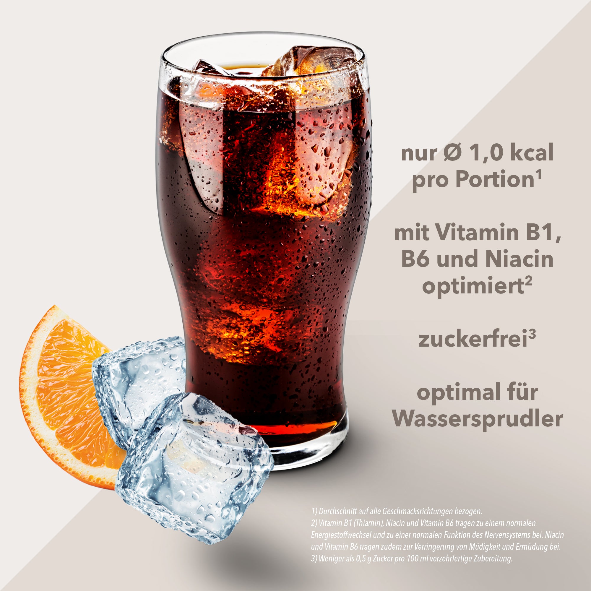 Vital Drink Zerop - Cola Orange - 48 ml Squeeze Flasche#geschmack_cola-orange