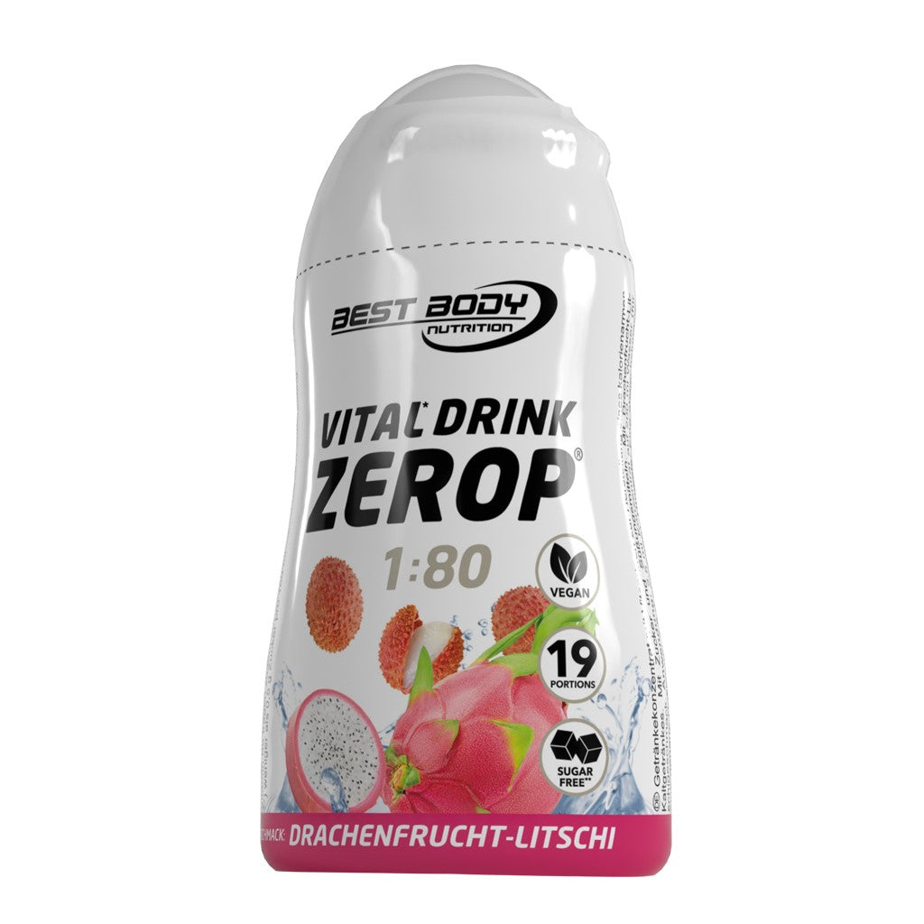 Vital Drink Zerop - Drachenfrucht Litschi - 48 ml Squeeze Flasche#geschmack_drachenfrucht-litschi
