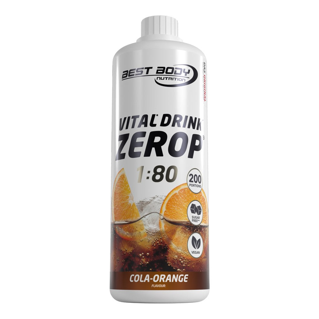 Vital Drink Zerop - Cola Orange - 1000 ml Flasche#geschmack_cola-orange