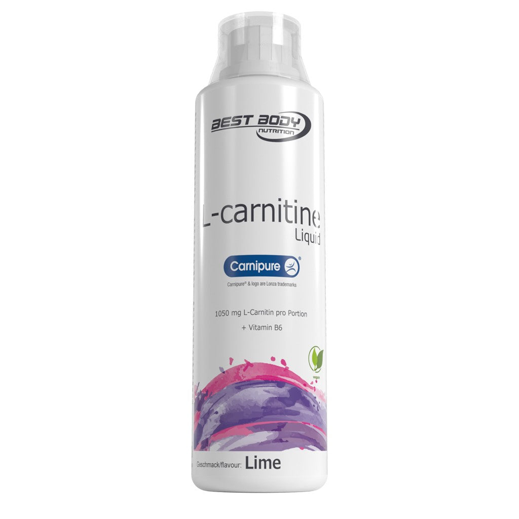 L-Carnitine Liquid - Limette - 500 ml Flasche#_