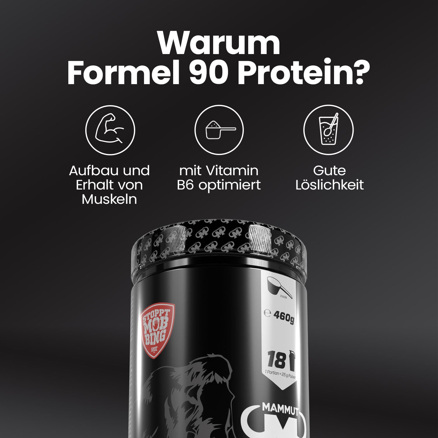 Formel 90 Protein - Chocolate - 460 g Dose#geschmack_schoko