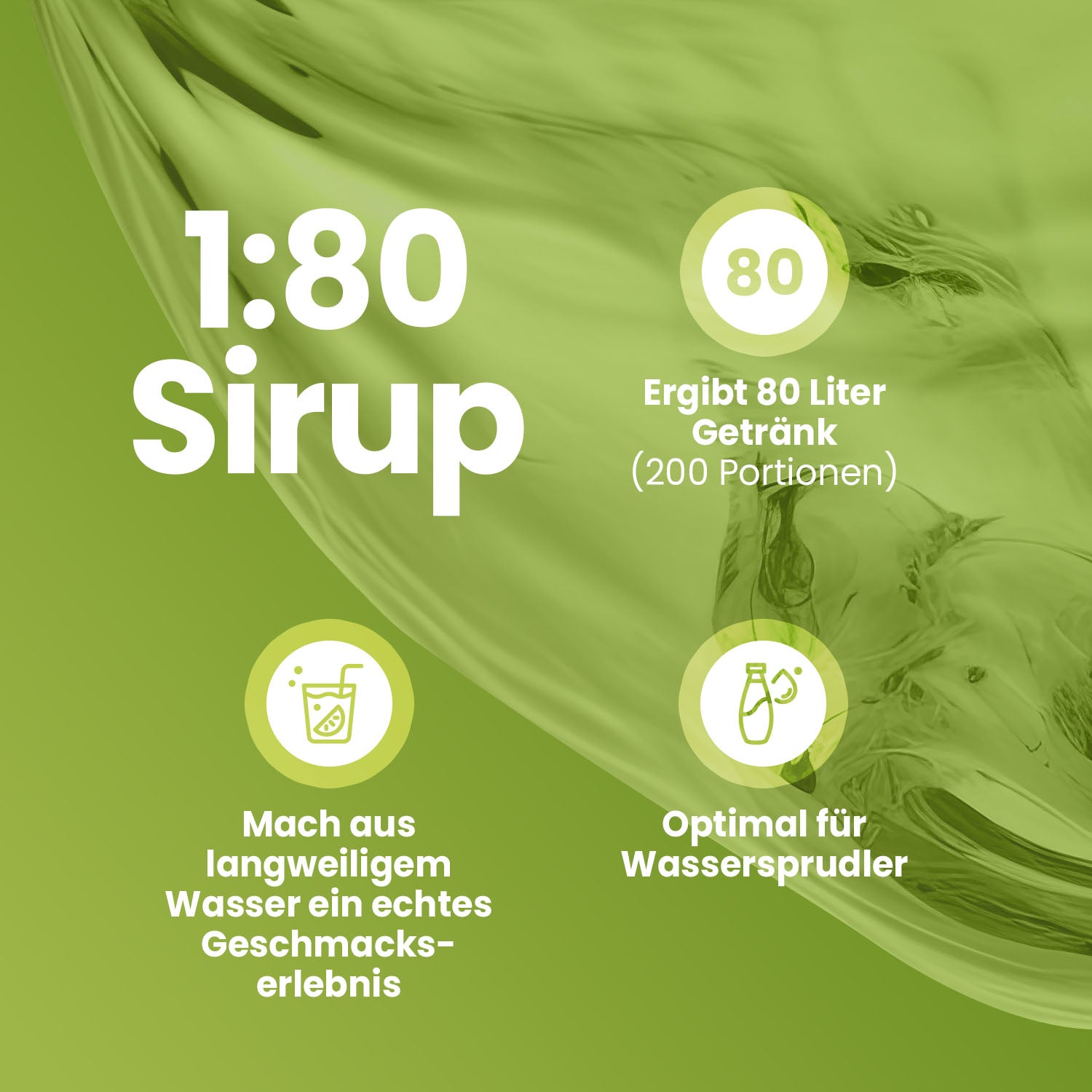 Vital Drink Zerop - Grüntee Limette - 1000 ml Flasche#geschmack_gr-ntee-limette