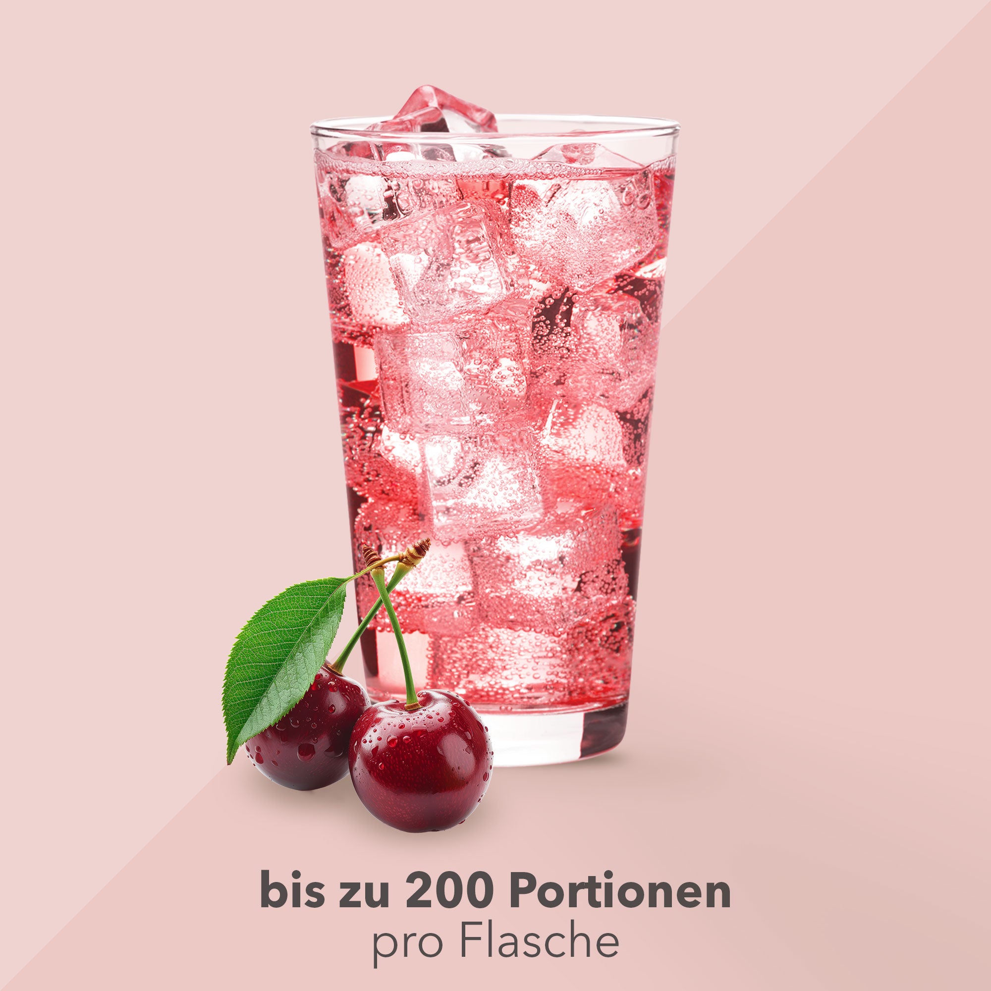 Vital Drink Zerop - Kirsche - 1000 ml Flasche#geschmack_kirsche