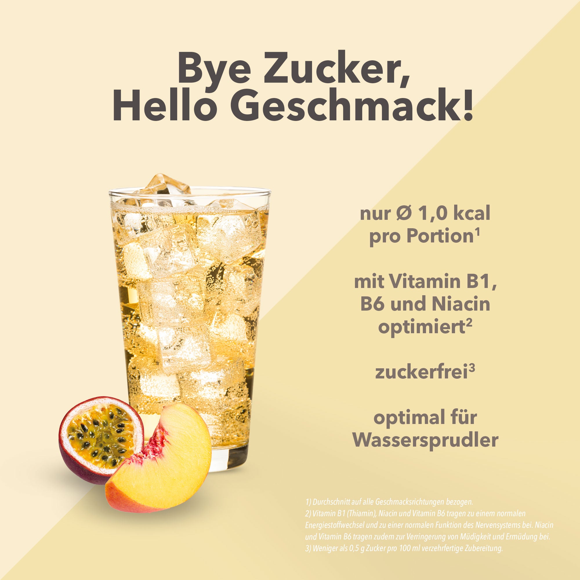 Vital Drink Zerop - Pfirsich Maracuja - 1000 ml Flasche#geschmack_pfirsich-maracuja