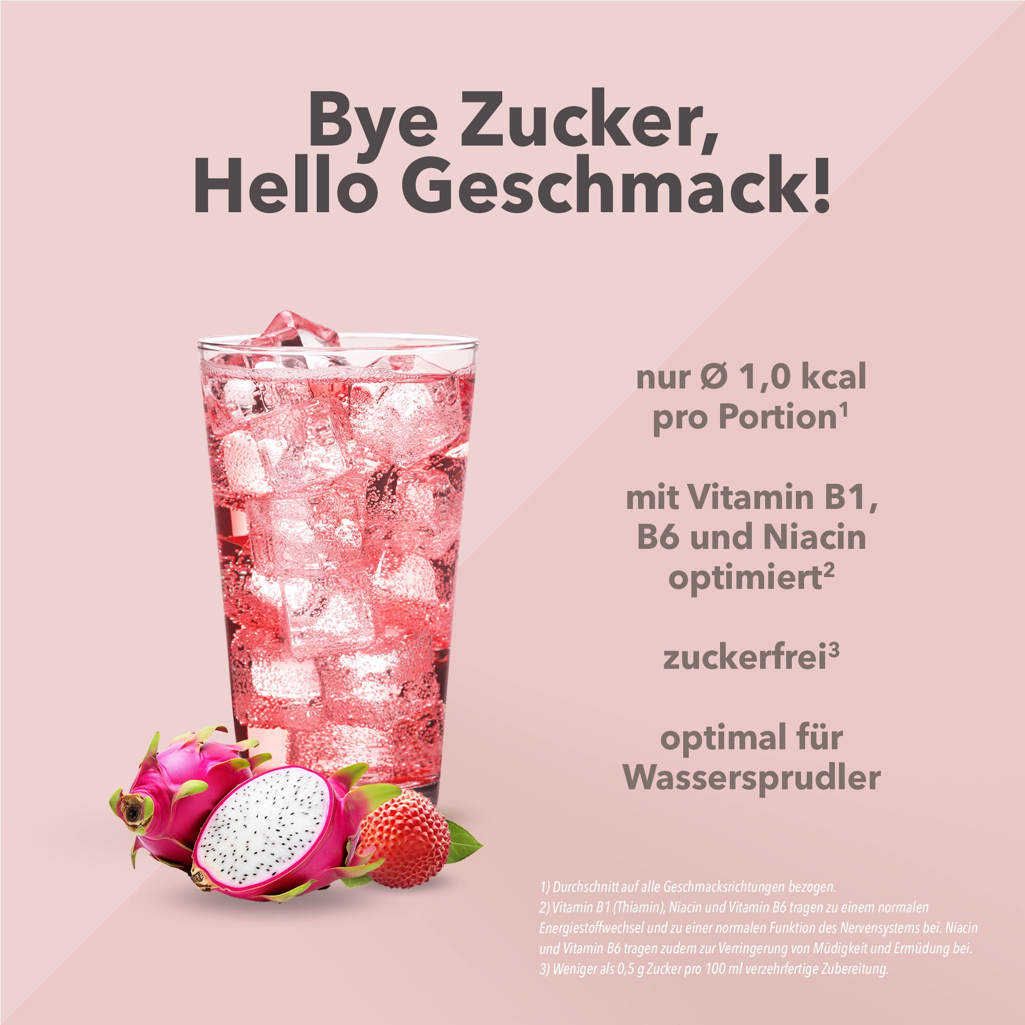 Vital Drink Zerop - Drachenfrucht Litschi - 1000 ml Flasche#geschmack_drachenfrucht-litschi