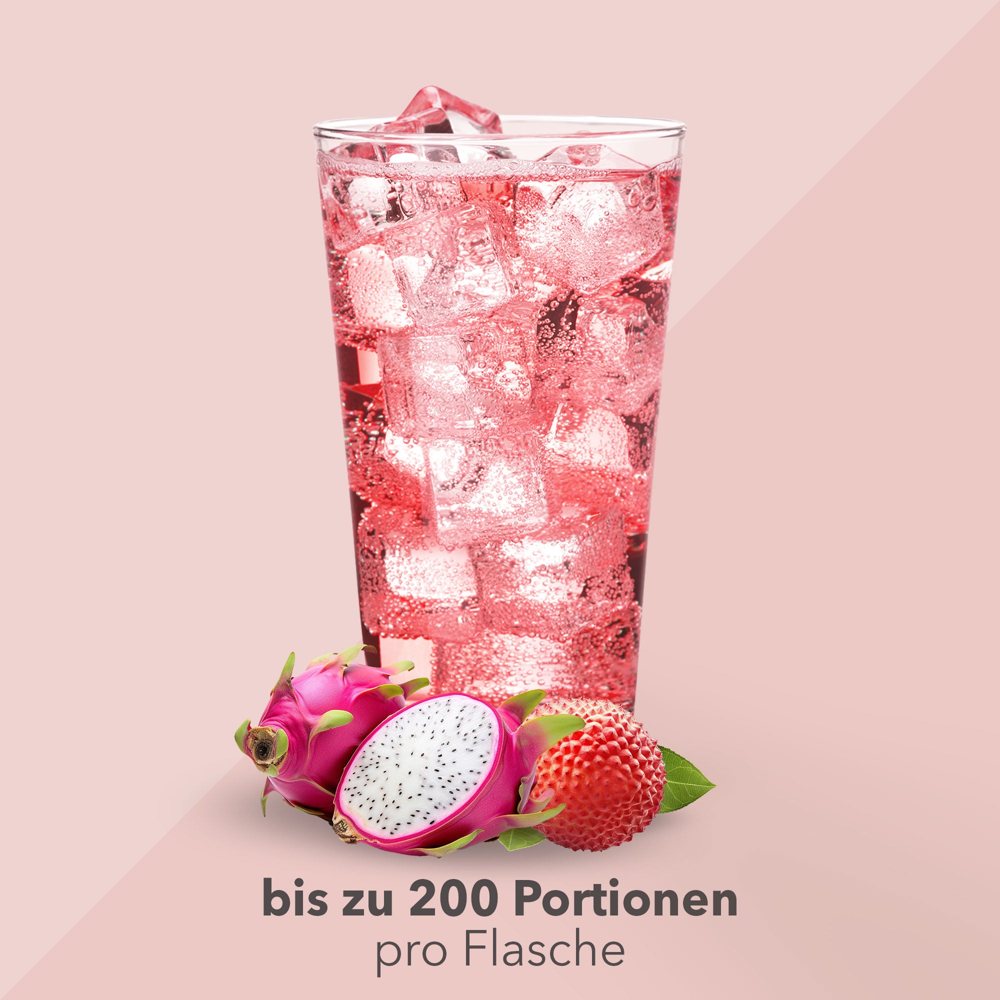 Vital Drink Zerop - Drachenfrucht Litschi - 1000 ml Flasche#geschmack_drachenfrucht-litschi