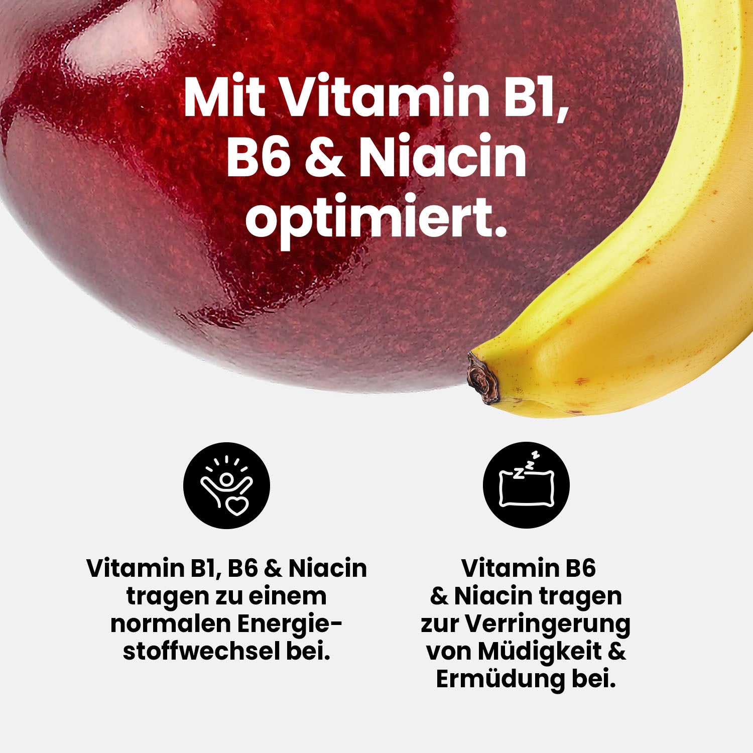 Vital Drink Zerop - Kirsche Banane - 1000 ml Flasche#geschmack_kirsche-banane