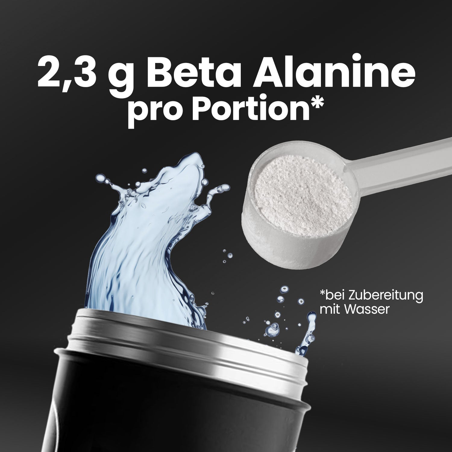 Beta Alanine Powder - 300 g Dose#_