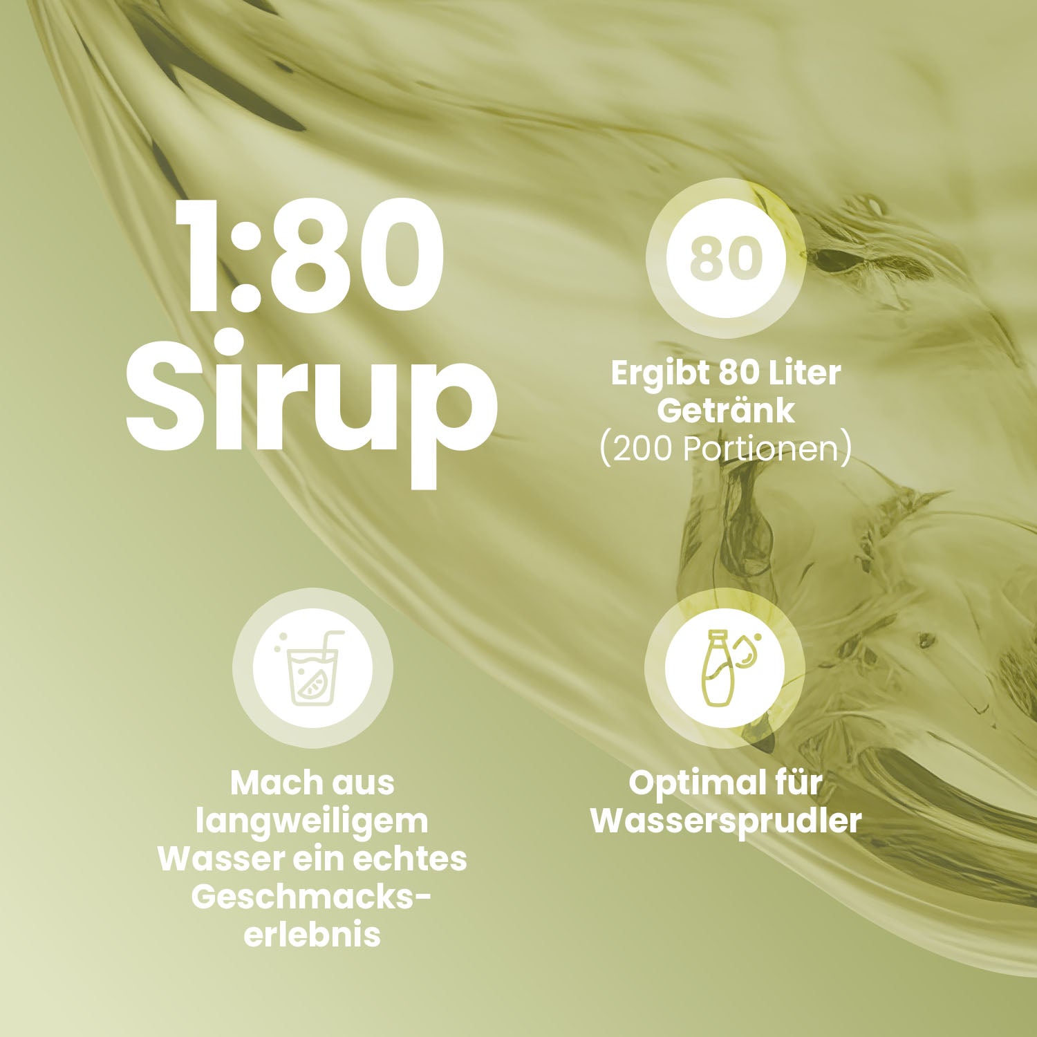 Vital Drink Zerop - Apfel Holunderblüte - 1000 ml Flasche#geschmack_apfel-holunderbl-te