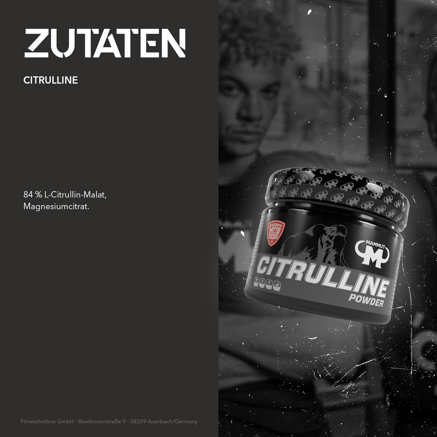 Citrulline Powder - 200 g Dose#_