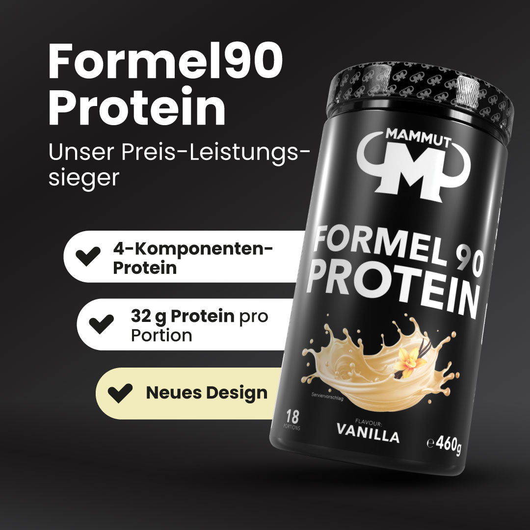 Formel 90 Protein - Vanilla - 460 g Dose + Shaker#geschmack_vanille