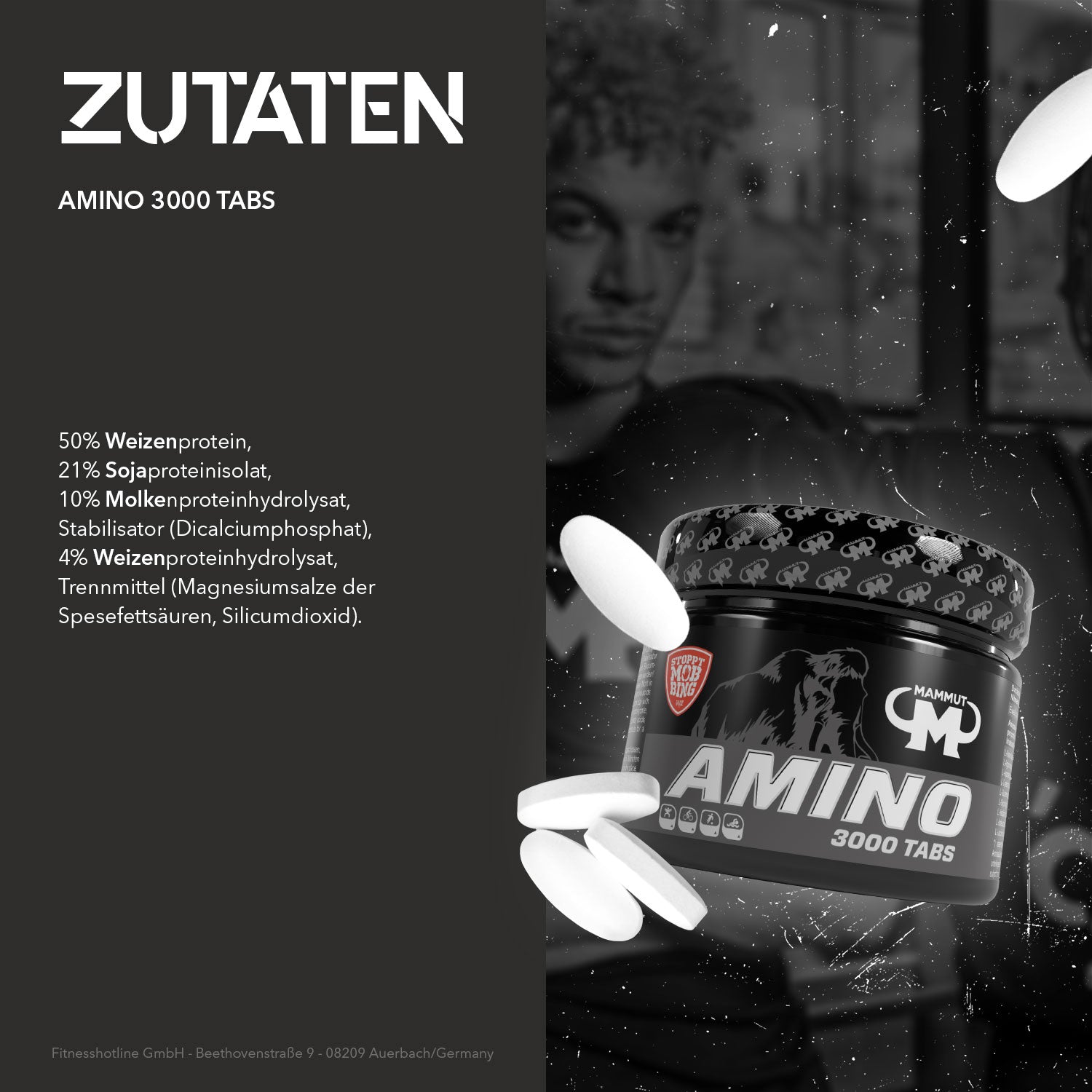 Amino 3000 Tabs - 300 Stück/Dose#_