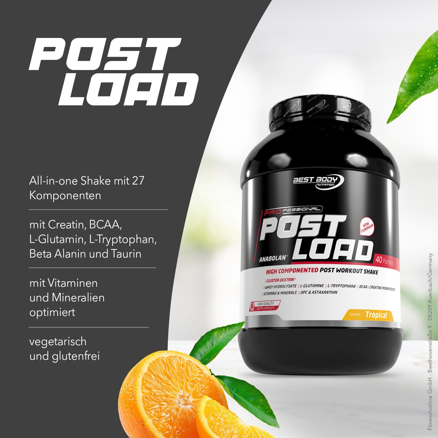 Post Load - Tropical - 1800 g Dose#_