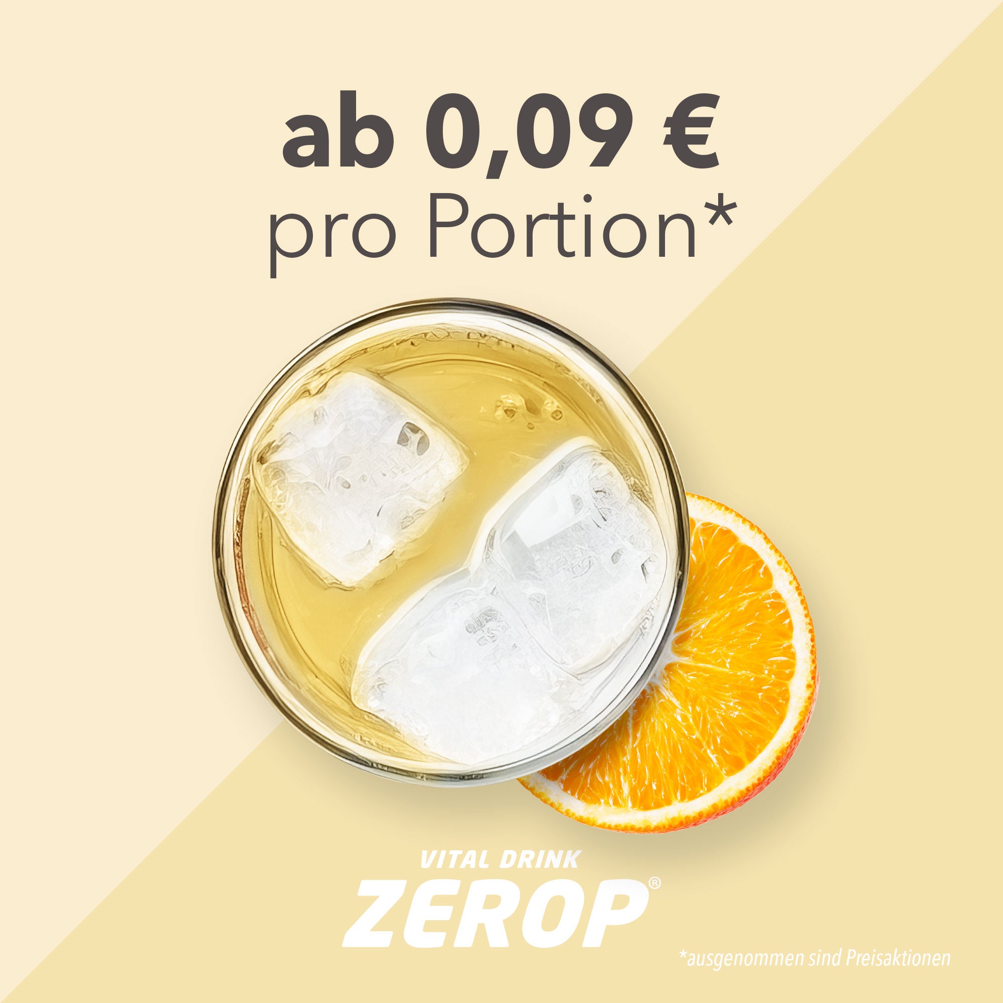 Vital Drink Zerop - Brazilian Sun - 1000 ml Flasche#geschmack_brazilian-sun