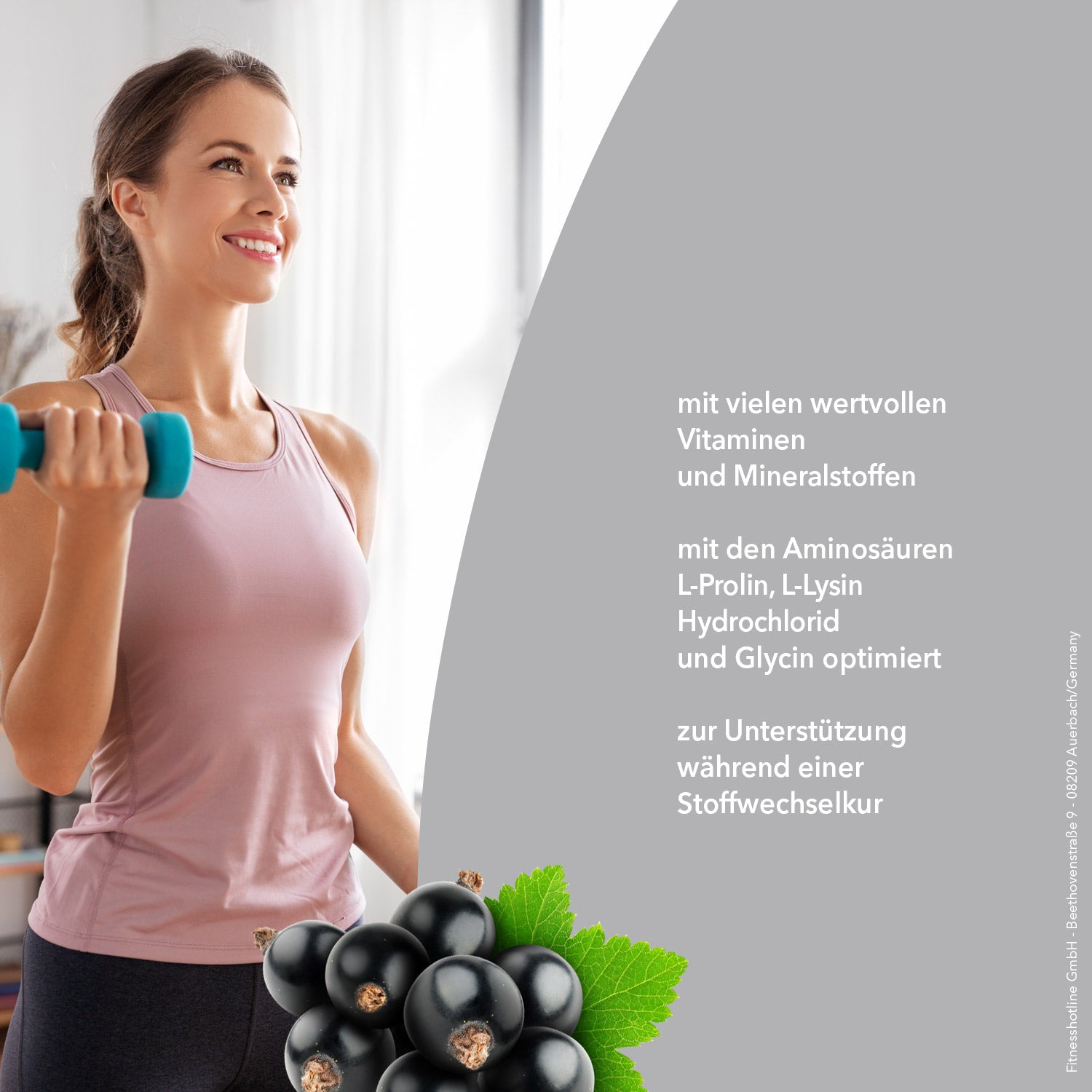 Vital FormulaShake - Johannisbeere - 500 g Dose#_