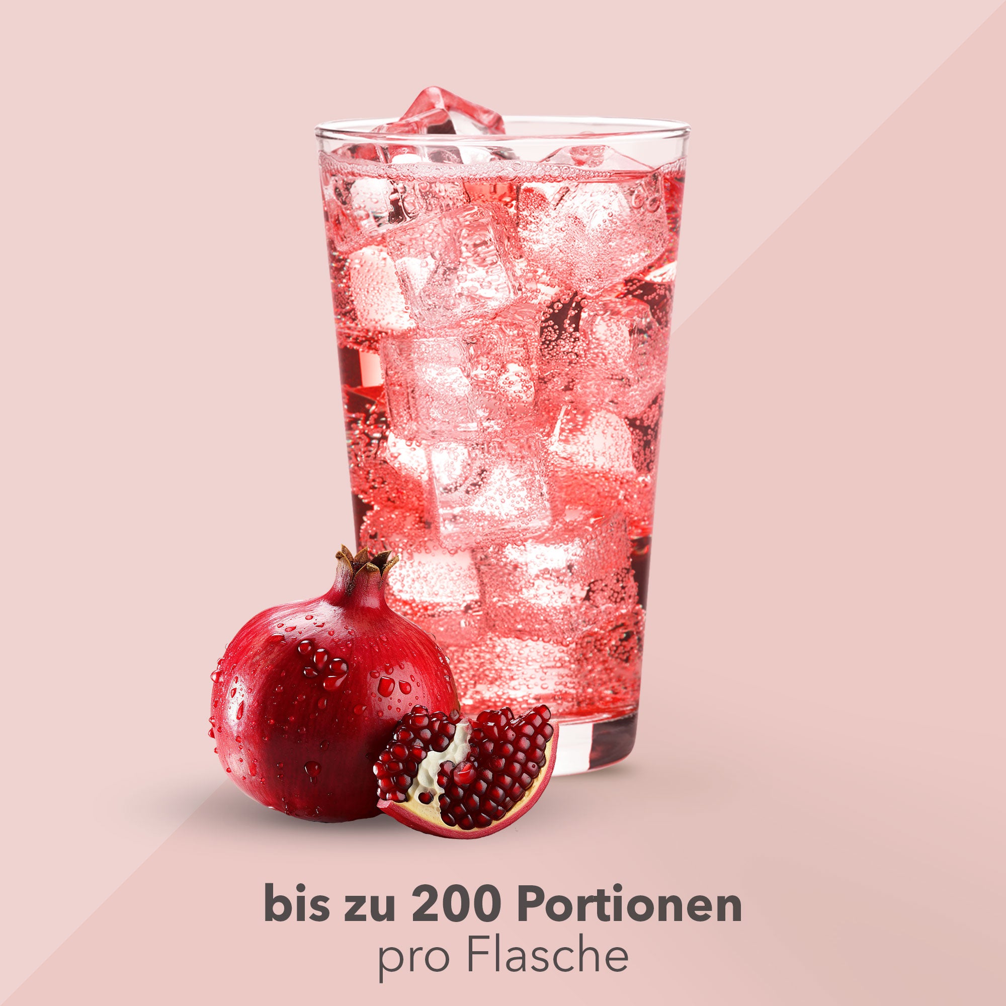 Vital Drink Zerop - Granatapfel Cranberry - 1000 ml Flasche#geschmack_granatapfel-cranberry