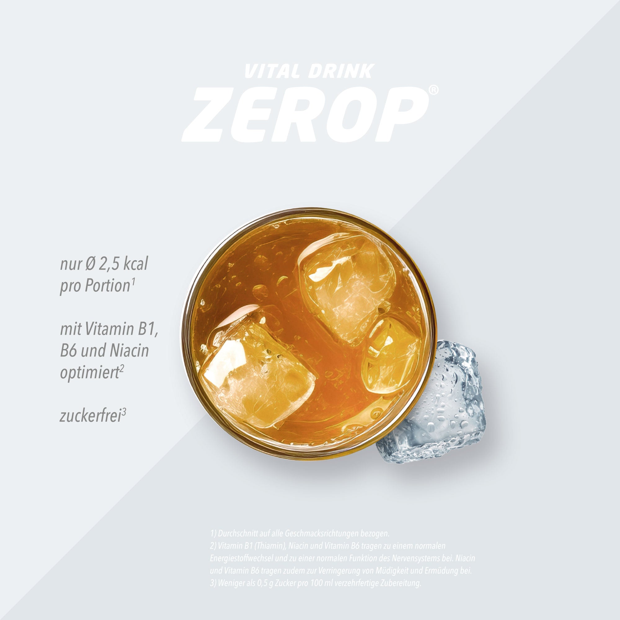 Vital Drink Zerop - Energy - 1000 ml Flasche#geschmack_energy