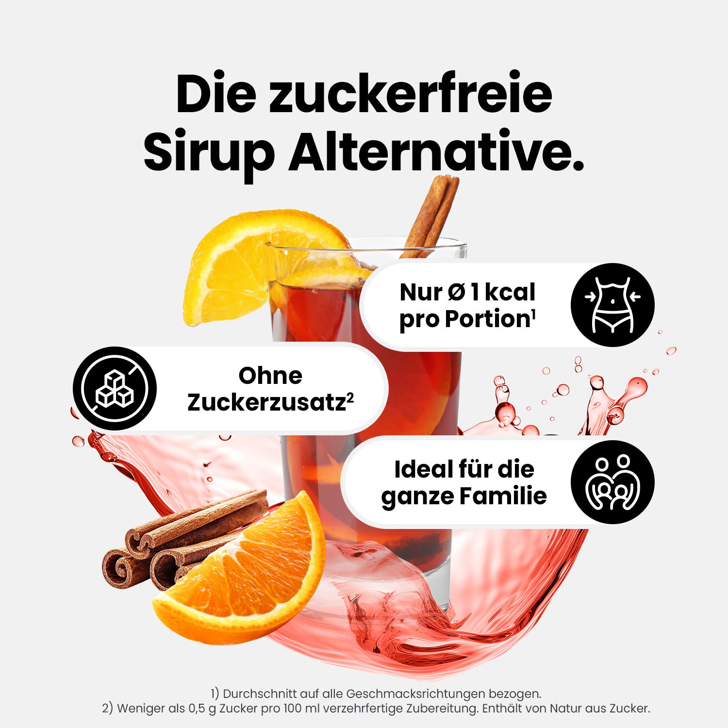 Vital Drink Zerop Bundle - Winter Punsch - mit Becher & Dosierpumpe#_