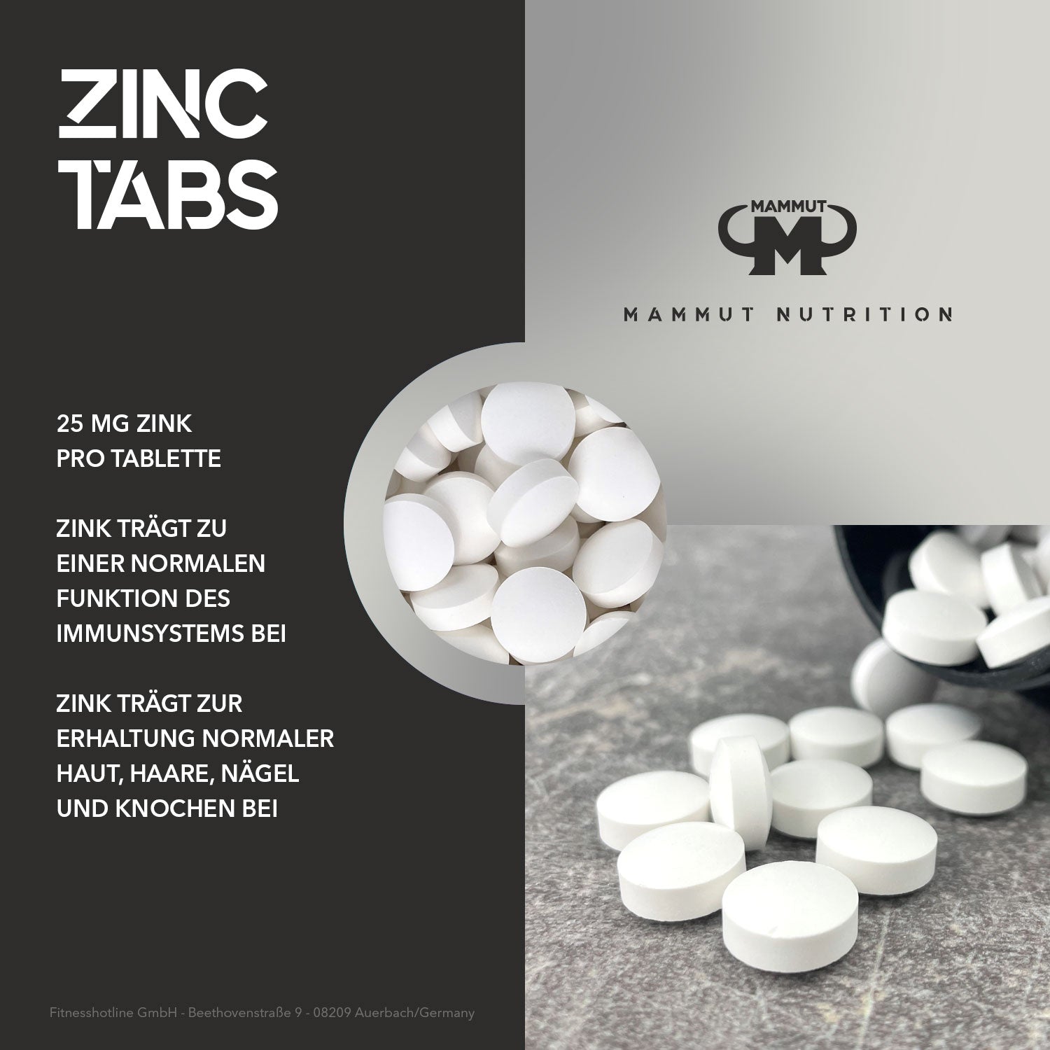 Zinc Tabs - 240 Stück/Dose#_
