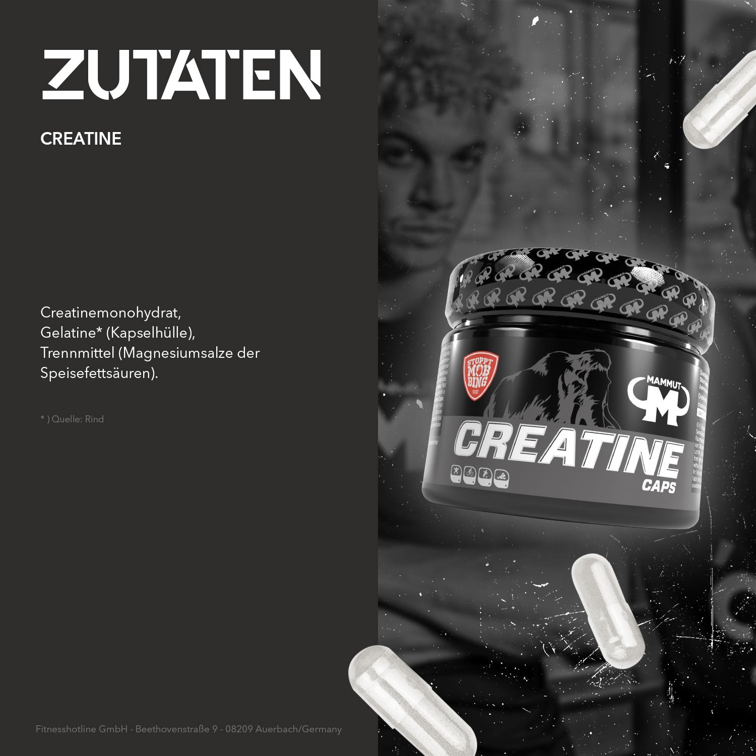 Creatine Caps - 240 Stück/Dose#_