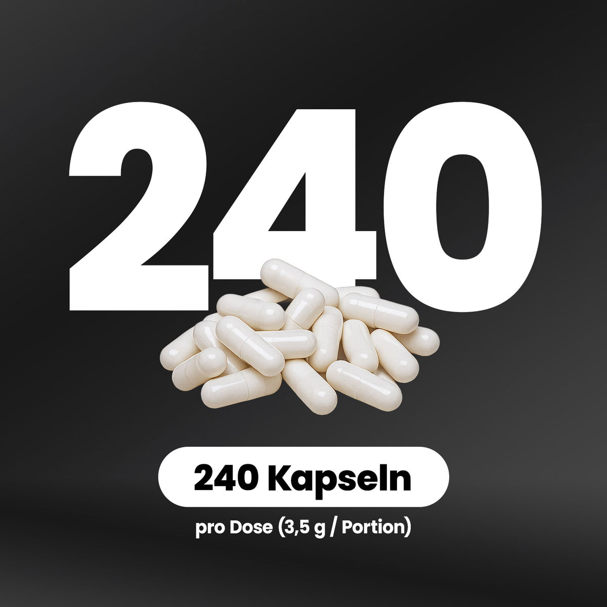 Creatine Caps - 240 Stück/Dose#_