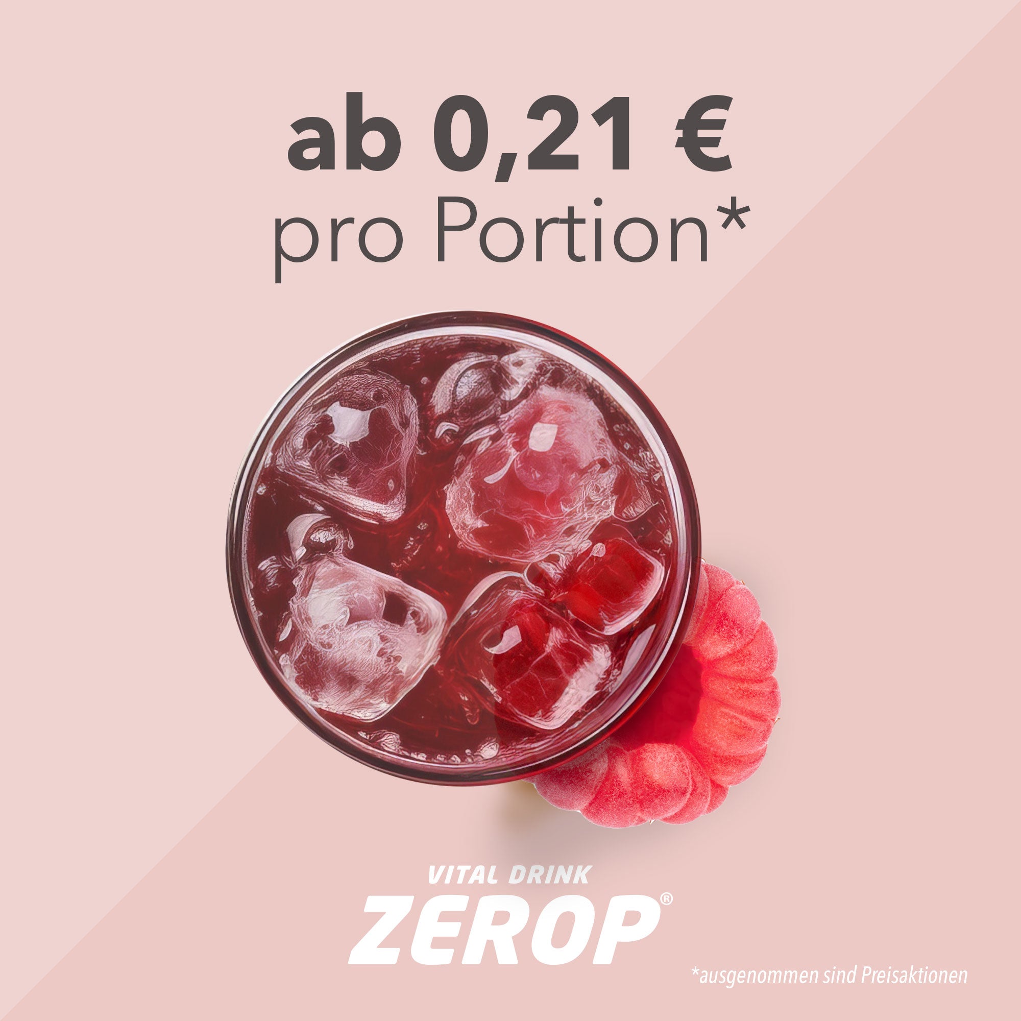 Vital Drink Zerop - Himbeere - 48 ml Squeeze Flasche#geschmack_himbeere
