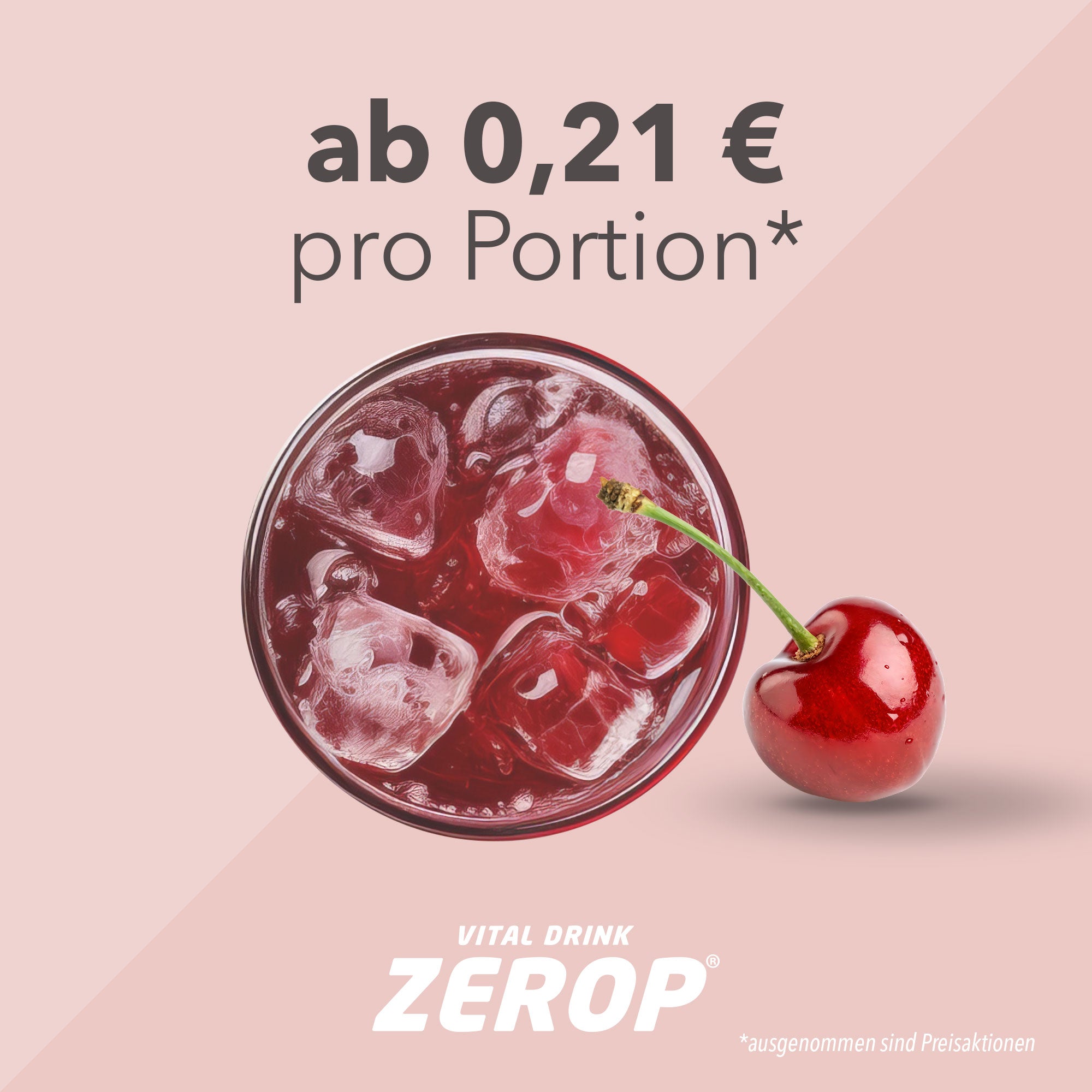 Vital Drink Zerop - Kirsche - 48 ml Squeeze Flasche#geschmack_kirsche
