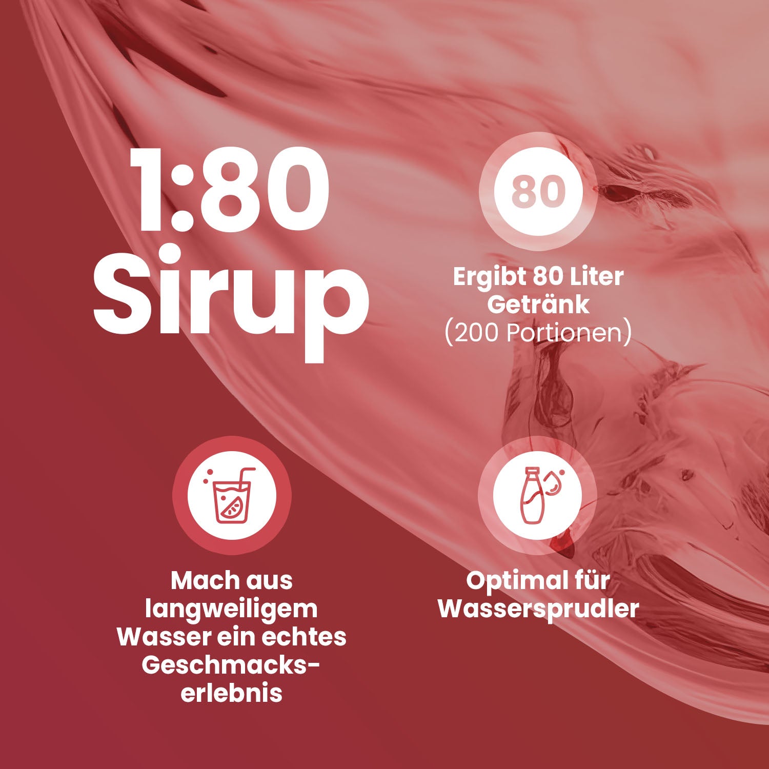 Vital Drink Zerop - Kirsch Cola - 1000 ml Flasche#geschmack_kirsch-cola